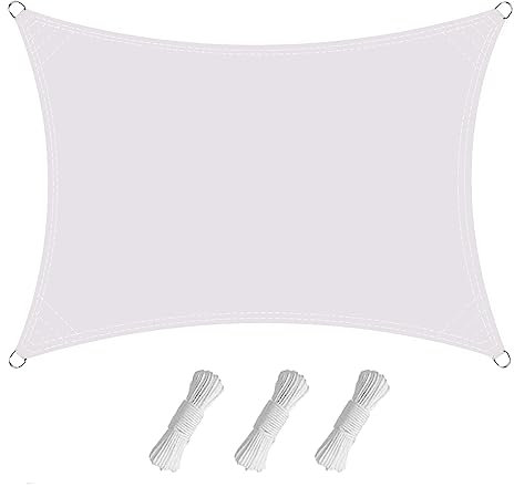 Sonnentuch Schattensegel, 2.5×2.5 M Sonnenschutz Set Viele Größe und Farben, Segeltuch Pergola, Wetterschutz Wasserabweisend UV-Schutz, 420D Oxford-Stoff Sonnensegel wasserdicht für Terrasse, Garten