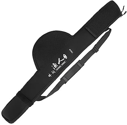 MagiDeal Bolsa Plegable para caña de Pescar, Funda para caña de Pescar, Equipo de Pesca Ligero, Funda para Tubo de Carrete de caña de Pescar, Portador de caña, 140 CM