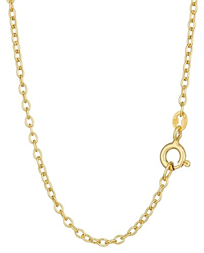 NKlaus Ankerkette für Damen 925 Silber; Vergoldet, 1,8mm 45cm, 1 Stück