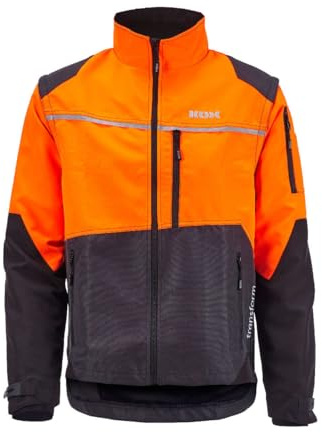 KOX Forstjacke Transform Anthrazit/Orange Größe 62/64 | KWF-Profi