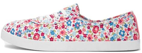 Lilley Pippa Womens Multi Floral Canvas Shoe - Size 6 UK - Multicolour