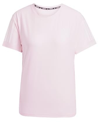 adidas Damen Own The Run Base Tee, Clear Pink, S