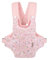 GAGAKU Puppentrage Puppenzubehör Babytrage für Puppen Bauchtrage mit verstellbaren Trägern Kinder Puppen Trage Spielzeug Puppenzubehör - Rosa (Birnenblüte)