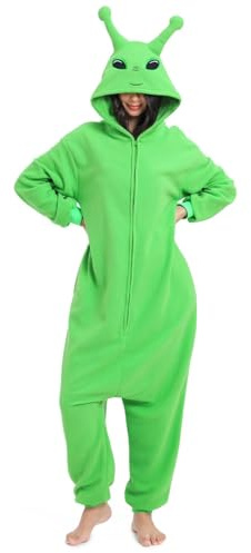 LBJR Tier Onesie Erwachsene Schlafanzug Fasching Karneval Halloween Pyjama