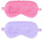 2 Stück Plüsch Augenmaske Weiche Schlaf Augenbinde Augenabdeckung Bequem Pelziges Kunstfell Schlafmaske Satin Nickerchen Nacht Augenschutz Abdeckung für Damen Und Herren Geschenk