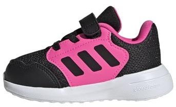 adidas Unisex Baby TENSAUR Run 3.0 Shoes Infants, Core Black/Core Black/Lucid Pink, 7 UK Child