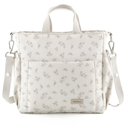 Cambrass - Bolso carro maternal para bebe - bolso de maternidad para carritos de bebe - organizador para pañales y otras cosas de bebe - Garden Unico 16x43x37 Cm