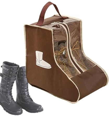Chaussures pour bottes en poudre Sagni | Chaussures anti-poussière Apportez le sac avec poignée - Organisateur de garde-robe, stockage de bottes, sac de protection pour hommes et femmes baskets pour