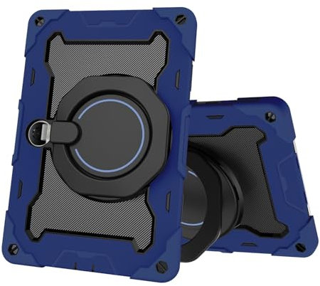 Protección de tabletas Funda Compatible with niños compatible con tableta Huawei Honor Pad 9 de 12,1 pulgadas, resistente, de TPU, a prueba de golpes, con soporte, funda protectora resistente y correa