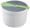 Cuiseur à riz portable pour four à micro-ondes de bureau avec cuillère lavable et multifonctionnel - Ustensiles de cuisine - Gadget de cuisine - Vert