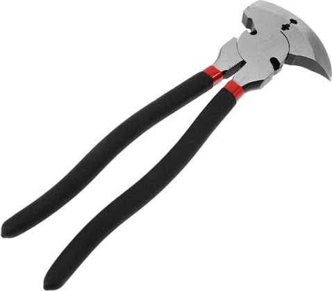 HOLIDYOYO Alicates para Cercado Multifunción con Cortador Alambre Martillo y Extractor de Clavos Herramienta Resistente para Instalación y Reparación de Vallas