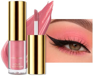 Jutqut Rosa Flüssiger Lidschatten, Matte Velvet Liquid Eyeshadow, #04 | Langanhaltender & Wasserfester Formel, Langlebig Wischfest, Hochpigmentierte, Leichte Anwendung, Smooth, Knitterfreie
