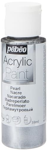 PEBEO Acrylic 59ML, Grey Pearl, 59 ml (Pack of 1)