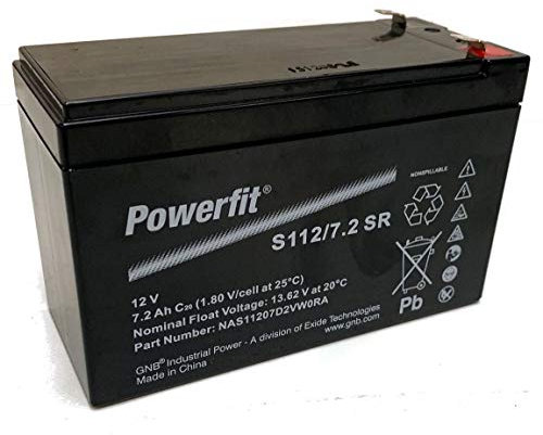 Powerfit NP7-12 12v 7Ah Sealed Lead Acid Alarm/Security Battery