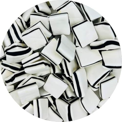 Pick n Mix RETRO SWEETS OVER 100 CHOICES 1KG 1.5KG FATHERS DAY (Mint Black and Whites, 1.5 KG / 1500 Grams)
