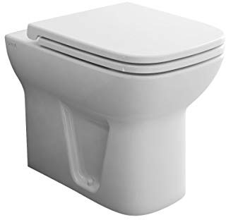 VitrA Padella S20 bianca con sedile e coperchio a chiusura ammortizzata