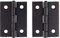 H13-H537D-200BLK2 Türscharnier, Beschläge, flach, Schwarz, 2 Stück