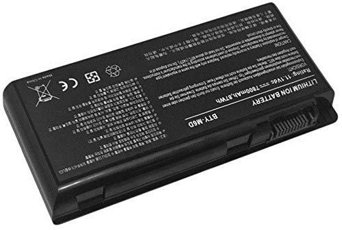 XITAIAN 11.1V 87Wh 7800mAh BTY-M6D Replacement Battery for MSI GT783H GX660 GX660DX GX70H GX780R GT70 GT760 GT60 GT660