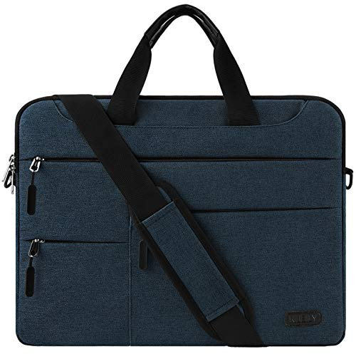 NUBILY Laptoptasche Herren Aktentasche Schultertasche 15.6 Zoll Business Arbeitstasche Notebooktasche wasserdichte Groß Umhängetasche Frauen/Männer