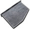 vhbw filtro abitacolo compatibile con Audi Q3 2.0 TDI per auto, ai carboni attivi