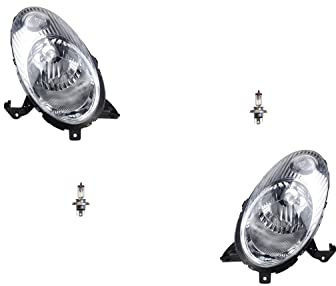 Johns, Scheinwerfer Halogen passend für Nissan Micra K12 03-05 mit H4 Satz Links Rechts