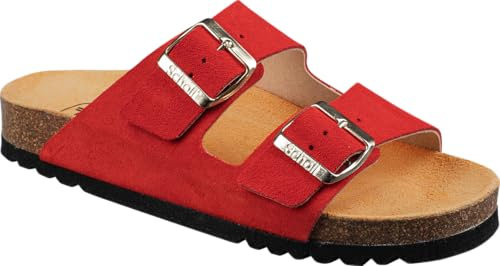 Scholl Femme Josephine Sandale, Red, 36 EU