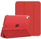 MoKo Cover Custodia iPad (A16) 11a Generazione 2025 /iPad 10a Generazione 2022, Cover Custodia Protettiva per Supporto Ultrasottile con Copertura Posteriore Traslucida in PC Rigido, Rosso