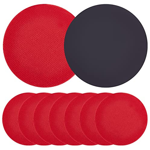 GORGECRAFT 3 Style 9Pcs Bowling Sanding Pads Bowling Ball Cleaning Kit Sanding Disc Pads Flat Round Polishing Grinding Tools Bowling Accessories For Different Texture Bowling Balls (800~2000 Grit)