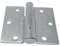 SOTOOLS Torscharnier verzinkt für links Anschlag DIN L ca. 100 x 86 x 4 mm Aufschraubscharnier für Türen und Tore
