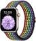 CeMiKa Bracelet Tressé Compatible avec Apple Watch Bracelet 41mm 42mm 40mm 38mm, élastique Stretch Alternative Sport Strap pour iwatch Series 10 9 8 7 6 5 4 3 SE Ultra 2 1, Femme Homme