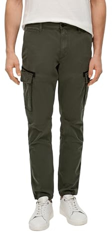 s.Oliver Cargohose mit Garment Dye und Straight Leg