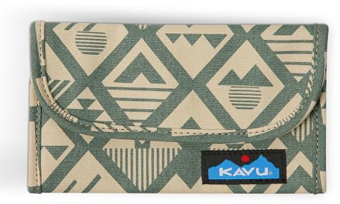 KAVU Big Spender dreifach gefaltete Geldbörse Clutch Reise-Organizer, Argyle-Höhen, Einheitsgröße, Großer Spender