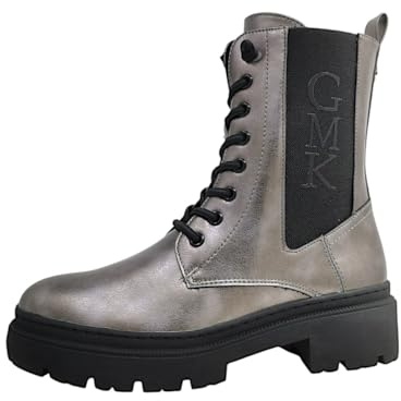 MARCO TOZZI by Guido Maria Kretschmer Damen Stiefeletten zum Schnüren mit Plateau mit Reißverschluss