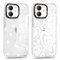 Foonary 2 Pack Clear Heart Print Phone Case Compatible with iPhone 12/iPhone 12 Pro 6.1, Soft Silicone with Love Design Aesthetics Transparent Pattern Cases, Shockproof Bumper Protector Cover