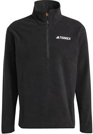 adidas Herren Terrex Multi Essentials Half Zip Fleece Jacket, Black, 3XL