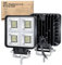 Dinfu 2 pack 160W LED Scheinwerfer Lampen12v Led Arbeitsscheinwerfer Zusatzscheinwerfer, 6000K LED Arbeitsleuchte Offroad Flutlicht für SUV ATV Truck KFZ