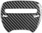 GAZIAM Auto Lenkrad Dekoration Abdeckung für Dodge Challenger 2015-2024, Trim Rahmen Aufkleber DIY Lenkrad Abziehbilder Lenkradabdeckung Trim Tuning Innenzubehör,Steering Wheel Logo Sticker 1pc