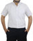 biyya® Men's Formal Dress Shirt Plain Short Sleeve Mens Dress Shirt 100% Cotton Business Causal Button Down Shirts for Men with Pocket S-3XL (MHDS-168-B, Small)