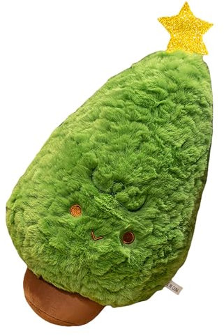 Weihnachtsbaum-Plüschtier, Plüschspielzeug aus Plüsch, weiches Kissen, niedliches Kissen in Baumform, Plüschkissen für Sofa, Schlafzimmer, Dekoration