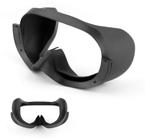 Voller Lichtblocker für Quest Pro Silikon-Gesichtsschnittstelle, magnetisch befestigt, für Quest Pro VR Gesichtsabdeckung, Zubehör, Schutzkappe