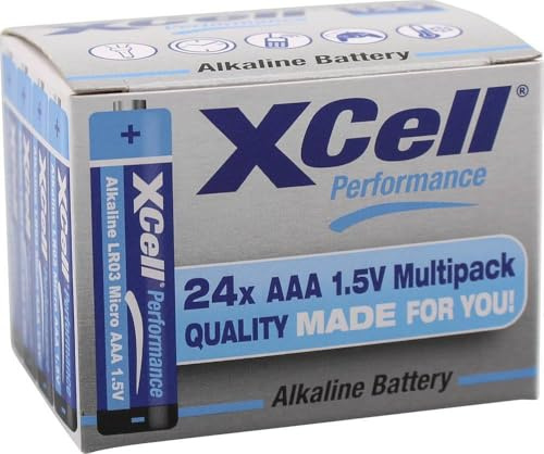 XCell Micro (AAA)-Batterie Alkali-Mangan 1.5 V 24 St.