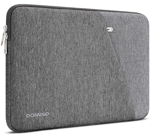DOMISO Laptophülle 14 Zoll Wasserdicht Tablet Tasche Laptop Sleeve Schutzhülle für 14-Zoll MacBook Pro M4/M3/M2/M1 Pro/Max (2024-2021), Surface Laptop 7, Grau 1