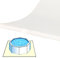 Zavattishop Tappeto materassino Morbido da Fondo 6 x 4 m per Piscina fuoriterra