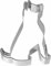 Ausstechform Hund 8x6x2,5cm