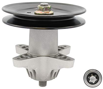 SECURA Palier de lame droite compatible avec Bestgreen BG Pro 18105 HRBK 13HT71KN655 Tracteur de pelouse
