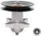 SECURA Palier de lame droite compatible avec Bestgreen BG Pro 18105 HRBK 13HT71KN655 Tracteur de pelouse