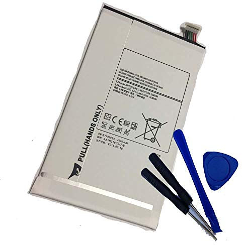 Bestome Batteria di ricambio EB-BT705FBC compatibile con Samsung Galaxy Tab S 8.4 SM-T700 T701 T705 T705C SM-T700 SM-T705 SM-T705C SM-T705Y SM-T707 SM-T707A EB-BT705FBU EB-BT705FB Con strumenti