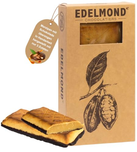 Edelmond Bio Marzipan-Brot 190 g, Low Cadmium, geflämmt, XL-Praline