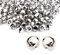 Augshy Weihnachten Glöckchen, 50 Stück 20mm Silber Glöckchen zum Basteln Bastelglocken Großpackung für Weihnachten Heim- und Haustierdekorationen Weihnachtsdekoration Partyzubehör