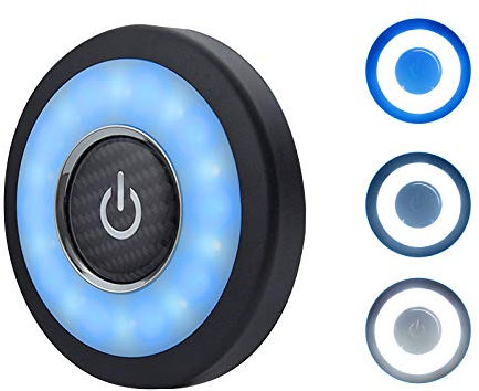 ConBlom 3 Farbe Auto Nachtlicht LED Kofferraum Lichte Car Deckenleuchte Leselampe | Magnetisch Dimmbar USB wiederaufladbar Led Licht für Car/PKW/LKW/Schrank/Wand/Camping/Lager/Wohnwagen/Zimmer